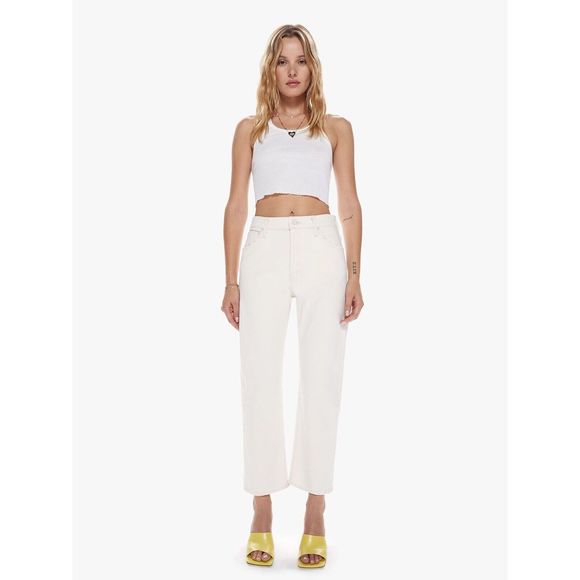 New Mother The Ditcher Crop In Act Natural Size 33 Womens Jeans - Picture 1 of 8